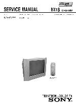 Сервисная инструкция Sony KV-HW213M81 BX1S