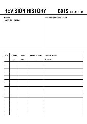 Сервисная инструкция Sony KV-LS212M90 BX1S ― Manual-Shop.ru