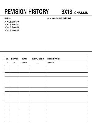 Сервисная инструкция Sony KV-LS21M91 BX1S ― Manual-Shop.ru