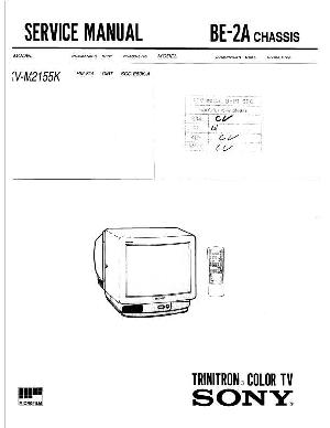 Сервисная инструкция Sony KV-M2155K (BE-2A chassis) ― Manual-Shop.ru