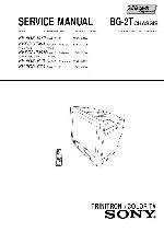 Сервисная инструкция Sony KV-PG21M70, BG-2T