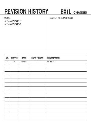 Сервисная инструкция Sony KV-SA282M60 BX1L ― Manual-Shop.ru