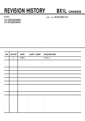 Сервисная инструкция Sony KV-SR292M89K BX1L ― Manual-Shop.ru