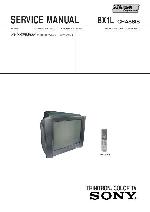 Сервисная инструкция Sony KV-SR29M53K, BX1L chassis