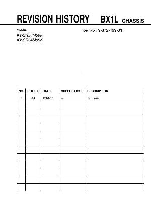 Сервисная инструкция Sony KV-SR34M59K ― Manual-Shop.ru