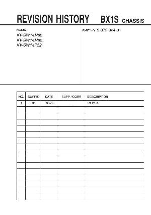 Сервисная инструкция Sony KV-SW14M80 BX1S ― Manual-Shop.ru