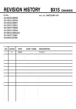 Сервисная инструкция Sony KV-SW212M81 BX1S ― Manual-Shop.ru