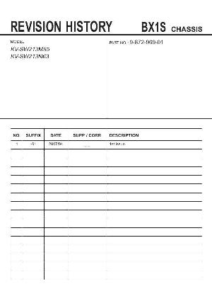 Сервисная инструкция Sony KV-SW213M85 BX1S ― Manual-Shop.ru