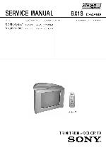 Сервисная инструкция Sony KV-SW213M85 BX1S