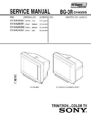 Сервисная инструкция Sony KV-XA29M31, BG-3R ― Manual-Shop.ru