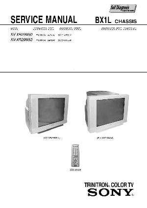 Сервисная инструкция Sony KV-XR29M50, KV-XR29M53, BX1L ― Manual-Shop.ru