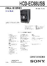 Сервисная инструкция Sony MHC-EC68USB 