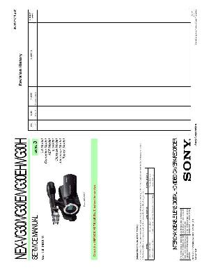Сервисная инструкция Sony NEX-VG30, LVL3 ― Manual-Shop.ru