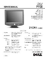 Сервисная инструкция Sony P-1130 (21CR1 chassis)