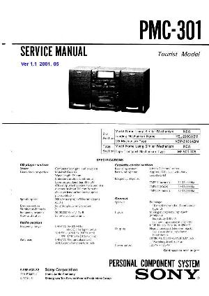 Сервисная инструкция Sony PMC-301 ― Manual-Shop.ru