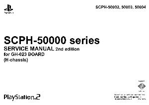 Сервисная инструкция Sony SCPH-50002, 50003, 50004, (GH-023) PS2 ― Manual-Shop.ru