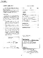Сервисная инструкция Sony TA-AX311