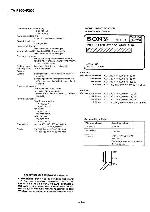 Сервисная инструкция Sony TA-F100, TA-F200