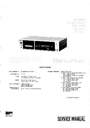 Сервисная инструкция Sony TC-FX600 ― Manual-Shop.ru