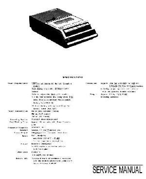 Сервисная инструкция Sony TCM-757 ― Manual-Shop.ru