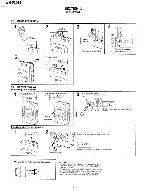 Service manual Sony WM-F2085