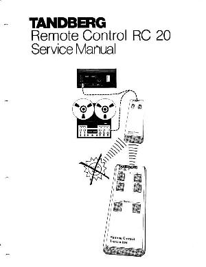Service manual Tandberg RC-20 ― Manual-Shop.ru
