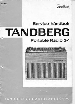Сервисная инструкция Tandberg TP-3-1 ― Manual-Shop.ru