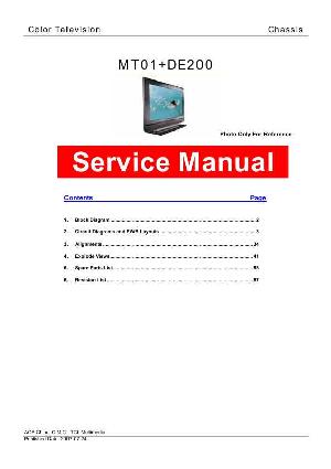 Сервисная инструкция TCL 32E77, MT01, DE200 ― Manual-Shop.ru