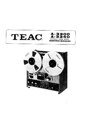 Сервисная инструкция Teac A-3300, A-3340  ― Manual-Shop.ru