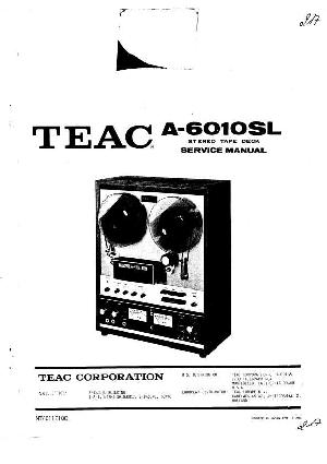 Сервисная инструкция Teac A-6010SL  ― Manual-Shop.ru