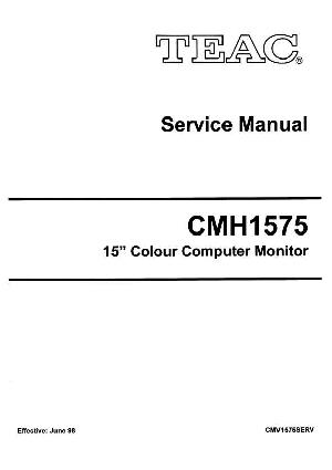 Сервисная инструкция Teac CMH1575 ― Manual-Shop.ru