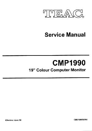 Сервисная инструкция Teac CMP1990 ― Manual-Shop.ru