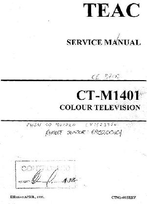 Service manual Teac CT-M1401 ― Manual-Shop.ru