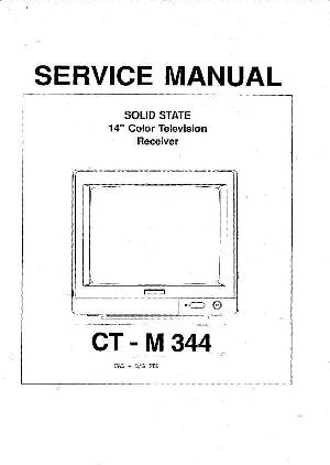 Service manual Teac CT-M344 ― Manual-Shop.ru