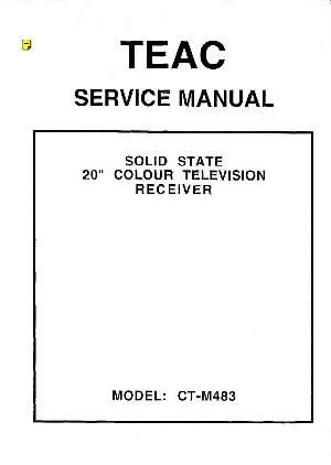 Service manual Teac CT-M483 ― Manual-Shop.ru