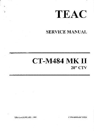 Сервисная инструкция Teac CT-M484AMKII ― Manual-Shop.ru