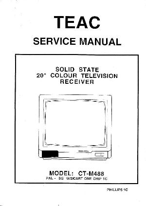 Service manual Teac CT-M488 ― Manual-Shop.ru