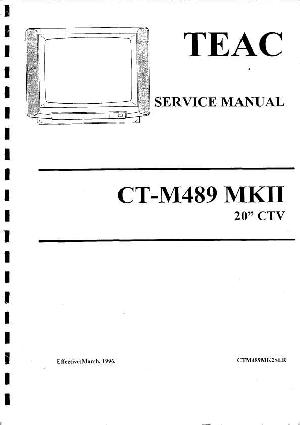 Service manual Teac CT-M489MK2 ― Manual-Shop.ru