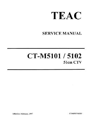Service manual Teac CT-M5101, CT-M5102 ― Manual-Shop.ru