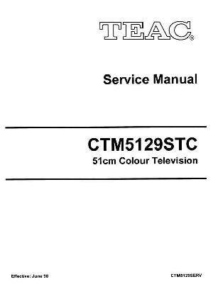 Сервисная инструкция Teac CT-M5129STC ― Manual-Shop.ru