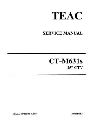 Сервисная инструкция Teac CT-M631S ― Manual-Shop.ru