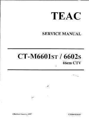 Сервисная инструкция Teac CT-M6601 ― Manual-Shop.ru