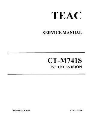 Сервисная инструкция Teac CT-M741S ― Manual-Shop.ru