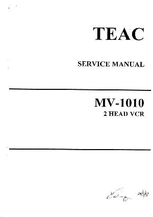 Сервисная инструкция Teac MV-1010 ― Manual-Shop.ru