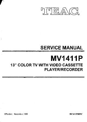 Service manual Teac MV-1411 ― Manual-Shop.ru
