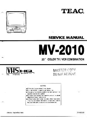 Service manual Teac MV-2010 ― Manual-Shop.ru