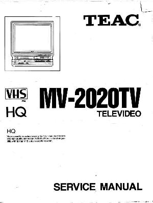 Сервисная инструкция Teac MV-2020TV ― Manual-Shop.ru