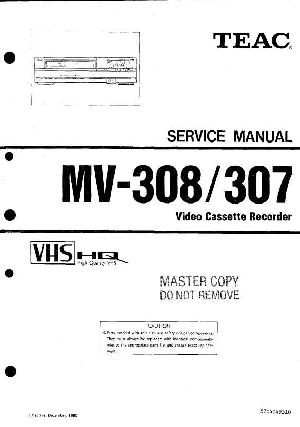 Service manual Teac MV-307 ― Manual-Shop.ru