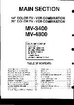 Service manual Teac MV-3400, MV-4800