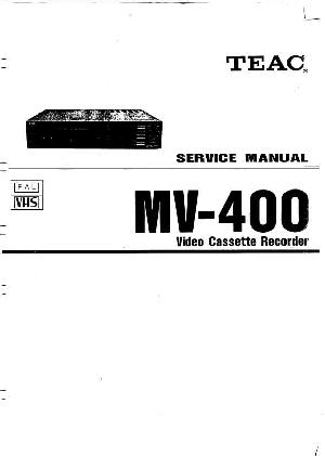 Service manual Teac MV-400 ― Manual-Shop.ru
